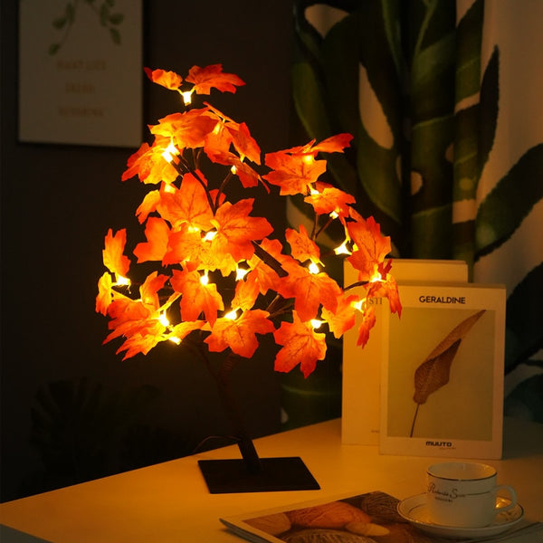 Maple leaf Table Lamp LED Night Light